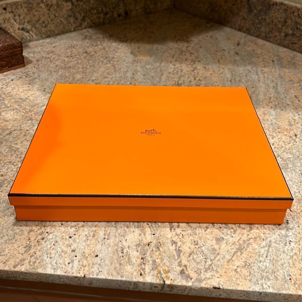 NWOT Hermes sweater box. No sweater just box